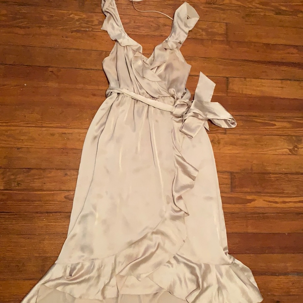 SHOW ME YOUR MUMU SAMANTHA RUFFLE DRESS